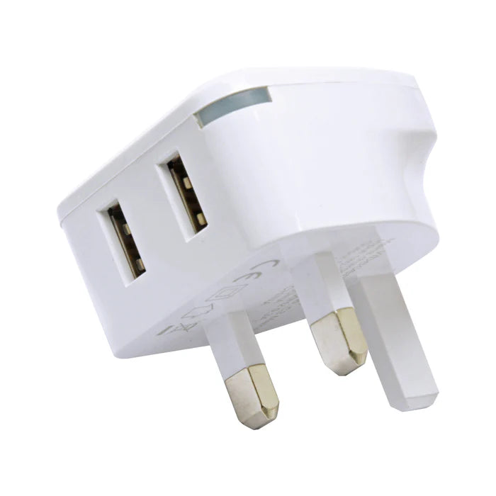 C3 Dual USB 3.1 AMP Mains Charger