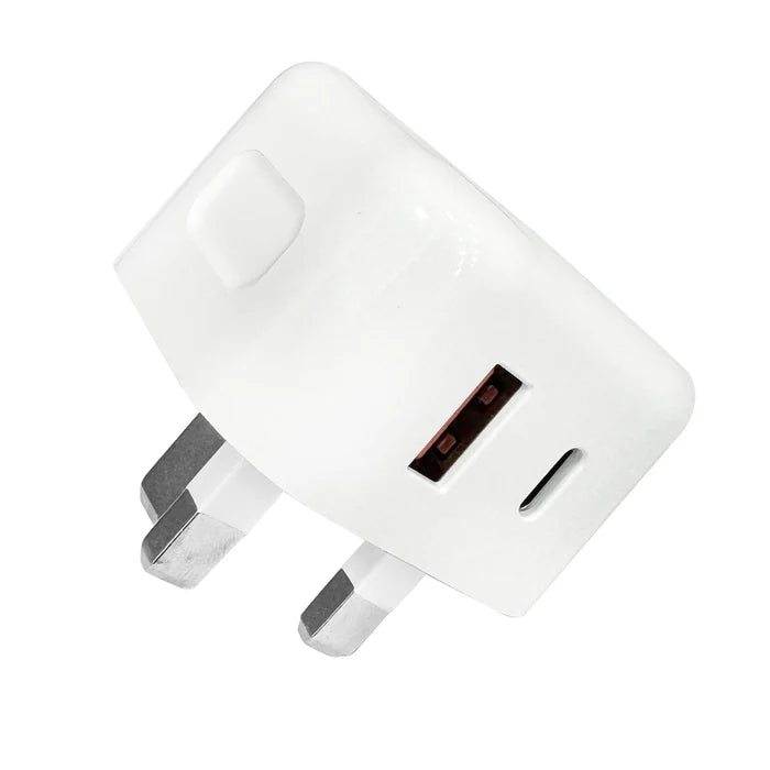 PD + USB C Plug,20W  Wall Charger Plug Fast Charge