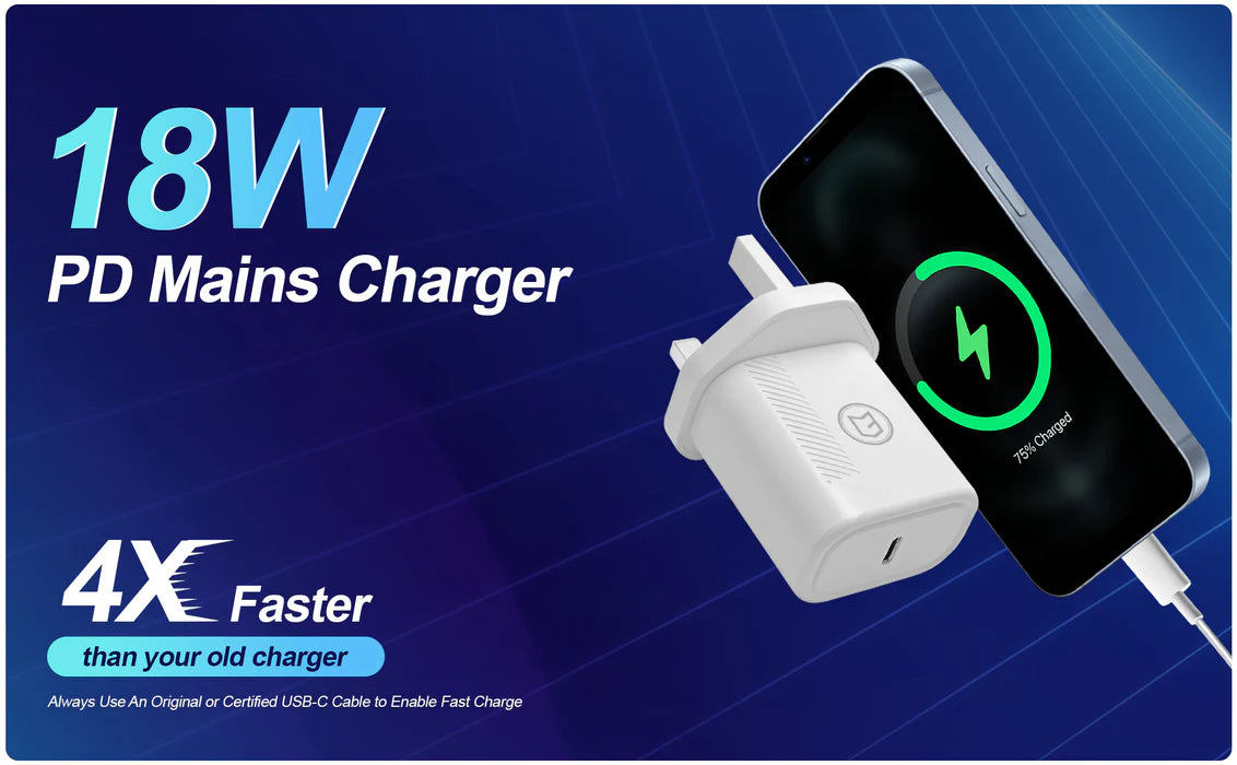 C3 PD Super Fast Mains Charger